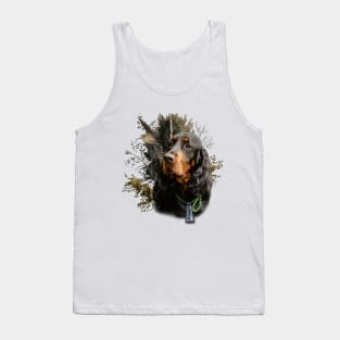 Gordon Setter with Woodcock Tank Top